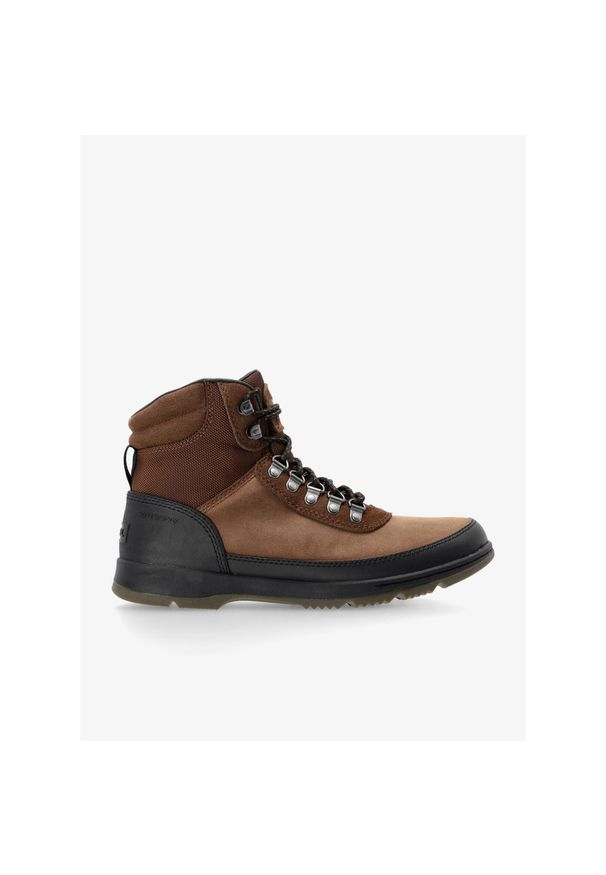 sorel - Buty zimowe męskie Sorel Ankeny II Hiker Plus WP. Kolor: brązowy. Sezon: zima