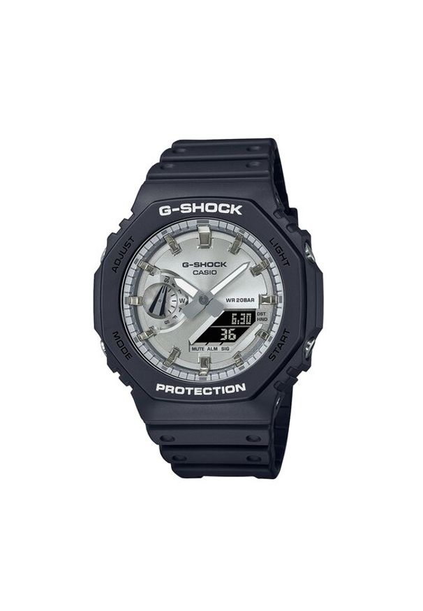 G-Shock Zegarek GA-2100SB-1AER Czarny. Kolor: czarny