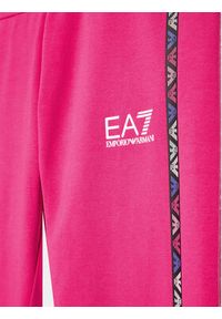 EA7 Emporio Armani Legginsy 3RFP54 FJ4SZ 1417 Różowy Regular Fit. Kolor: różowy. Materiał: bawełna #2