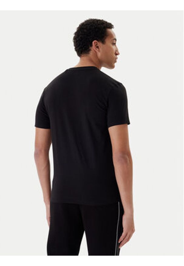 Guess T-Shirt Z2YI12 JR06K Czarny Regular Fit. Kolor: czarny. Materiał: bawełna