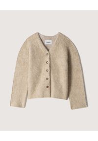 NANUSHKA - Rozpinany sweter Sahra. Kolor: beżowy