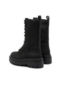 Calvin Klein Jeans Trapery YW0YW01683 Czarny. Kolor: czarny. Materiał: skóra #2