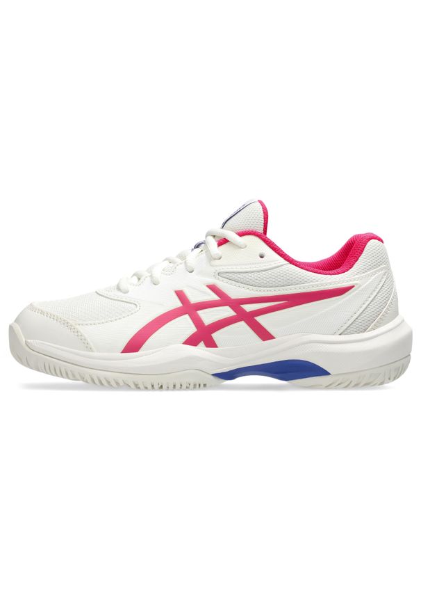 Buty tenisowe dla dzieci Asics Gel-game Gs. Kolor: biały. Sport: tenis