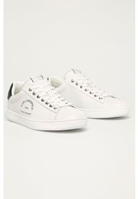 Karl Lagerfeld - Buty skórzane KL51541.011. Zapięcie: sznurówki. Kolor: biały. Materiał: skóra #3
