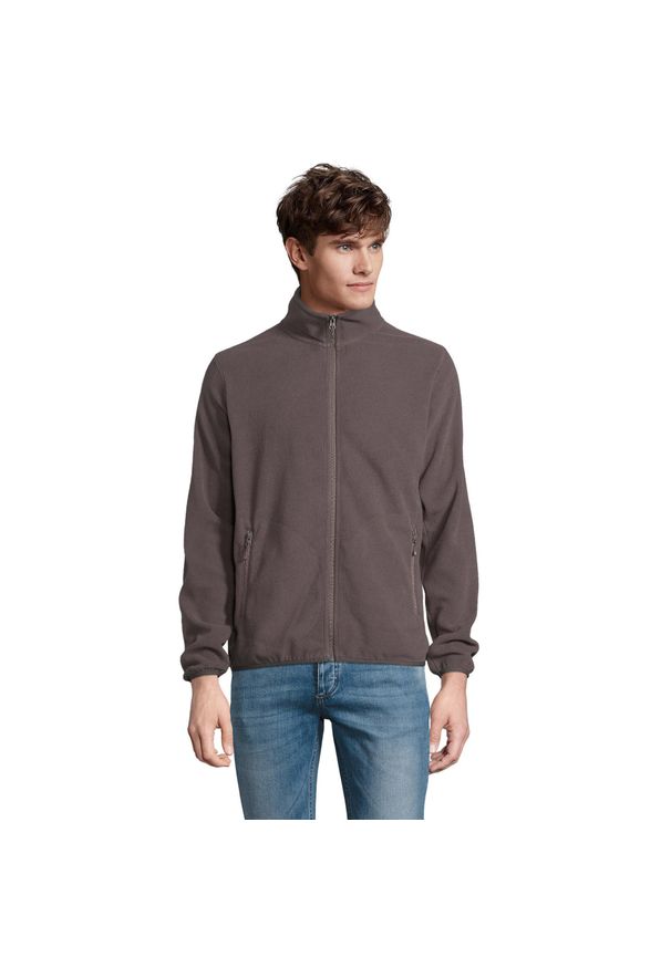 SOL'S - Polar Sol's Factor. Kolor: wielokolorowy, szary, brązowy. Materiał: polar