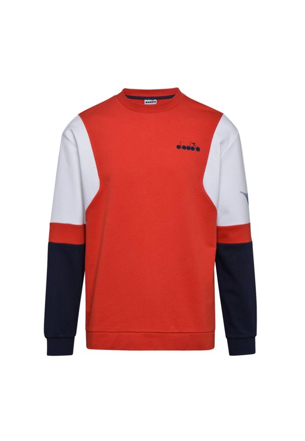 Diadora - Bluza męska DIADORA SWEATSHIRT CREW DIADORA CLUB S. Kolor: czerwony