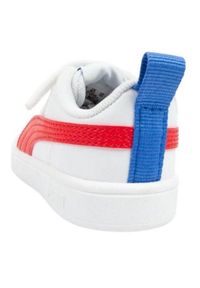 Puma - Dziecięce/Trenery Rickie. Kolor: czerwony, biały, wielokolorowy. Sport: turystyka piesza