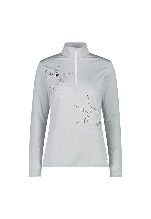 Golf damska turystyczne CMP 34L4246. Typ kołnierza: golf. Kolor: szary. Sport: golf