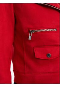 Morgan Kurtka z imitacji skóry 241-GOUSMI Czerwony Regular Fit. Kolor: czerwony. Materiał: skóra #4