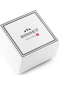 NoName - Zegarek ZEGAREK DAMSKI BISSET BSBF30 (zb578p) - SZAFIROWE SZKŁO. Kolor: niebieski #1