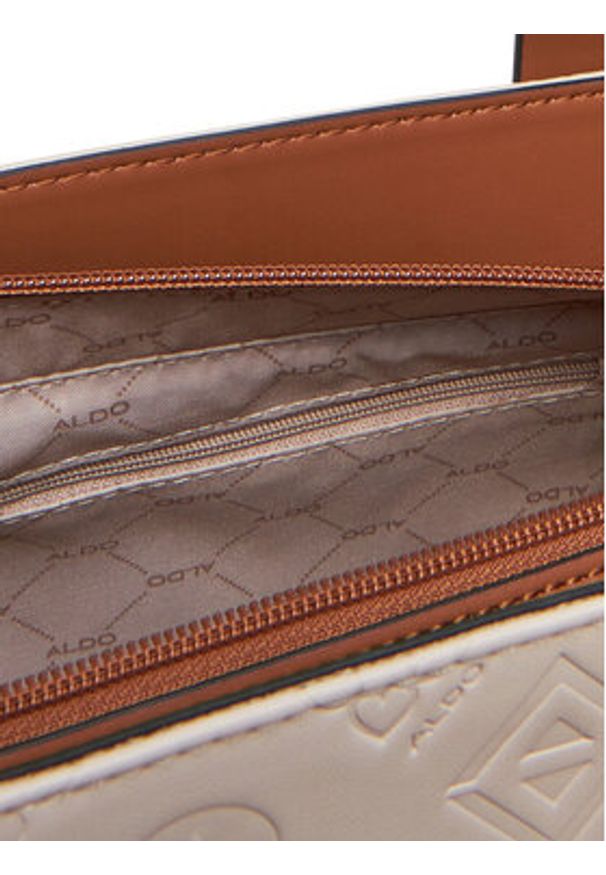 Aldo Torebka Qianwan 13989290 Beżowy. Kolor: beżowy. Materiał: skórzane
