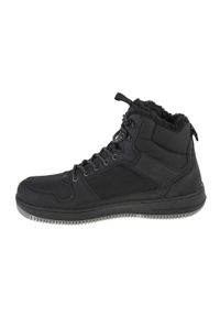Buty męskie sportowe ocieplane Kappa SHAB FUR. Kolor: czarny. Materiał: syntetyk, materiał. Sport: turystyka piesza