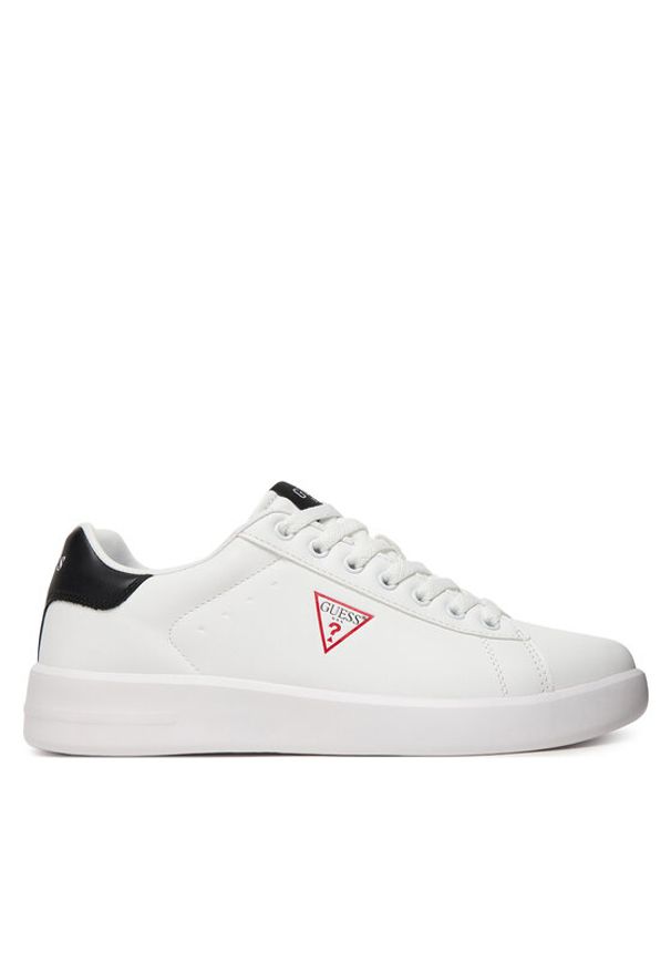 Guess Sneakersy FMJYUK ELE12 Biały. Kolor: biały. Materiał: skóra
