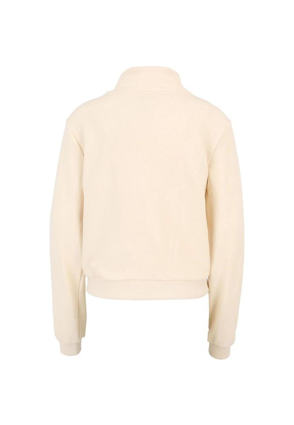 Urban Classics - Lekka Damska Kurtka Dresowa Z Tkaniny Frotte. Kolor: brązowy. Materiał: dresówka, tkanina