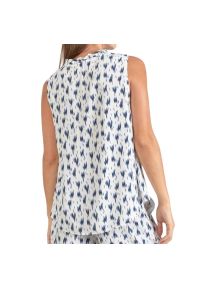 LE TEMPS DES CERISES - Koszulka damska Le Temps des cerises Rosita. Typ kołnierza: dekolt w kształcie V. Kolor: niebieski #2