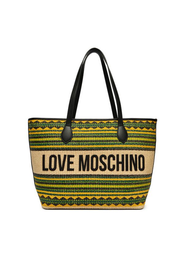 Love Moschino - LOVE MOSCHINO Torebka JC4348PP0OKN300A Kolorowy. Wzór: kolorowy