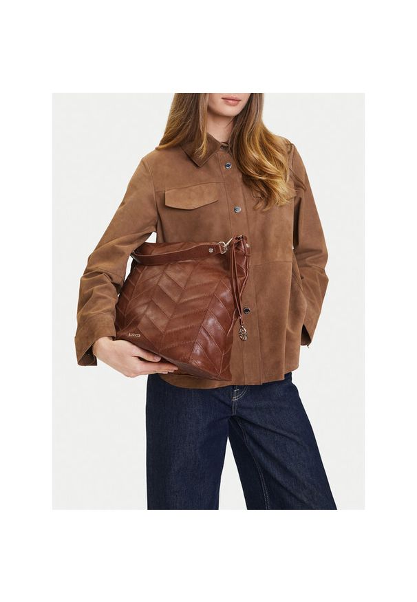 Torebka Lasocki. Kolor: brązowy