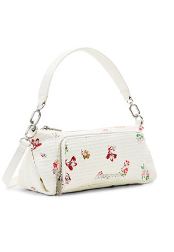 Desigual Torebka 24SAXP65 Biały. Kolor: biały. Materiał: skórzane