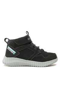skechers - Skechers Sneakersy Hydrox 97895L/BLK Czarny. Kolor: czarny. Materiał: skóra