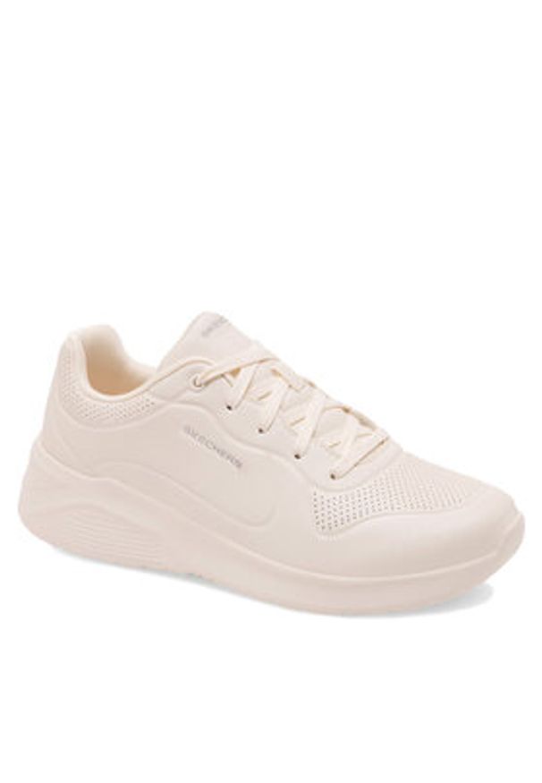 skechers - Skechers Sneakersy UNO LIGHT 8750063 BGE Beżowy. Kolor: beżowy. Materiał: syntetyk