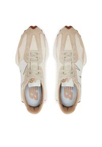 New Balance Sneakersy MS327ASL Beżowy. Kolor: beżowy. Materiał: zamsz, skóra #4