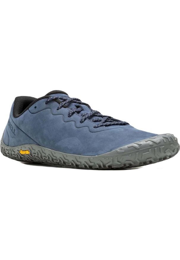 Buty do chodzenia Męskie Merrell Vapor Glove 6 LTR. Kolor: niebieski. Sport: turystyka piesza