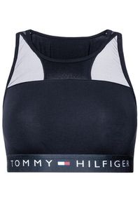 TOMMY HILFIGER - Tommy Hilfiger Biustonosz top UW0UW00012 Granatowy. Kolor: niebieski. Materiał: bawełna #5