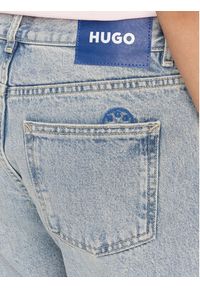 Hugo - HUGO Jeansy Getali_B 50537425 Niebieski Straight Fit. Kolor: niebieski