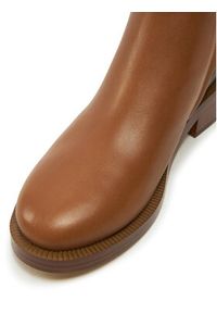 MICHAEL Michael Kors Botki Carlisle 40F4CLME8L Brązowy. Kolor: brązowy. Materiał: skóra #2