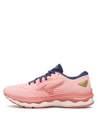 Mizuno Buty do biegania Wave Sky 6 J1GD220273 Różowy. Kolor: różowy. Materiał: materiał. Model: Mizuno Wave #6