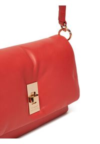 TOMMY HILFIGER - Tommy Hilfiger Torebka Soft Leather Conv Crossover AW0AW17638 Beżowy. Kolor: beżowy. Materiał: skórzane #5