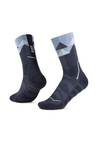 Buff - Skarpetki sportowe dla dorosłych Thermonet Crew Socks. Kolor: niebieski. Materiał: poliester, poliamid, elastan. Sport: narciarstwo #1
