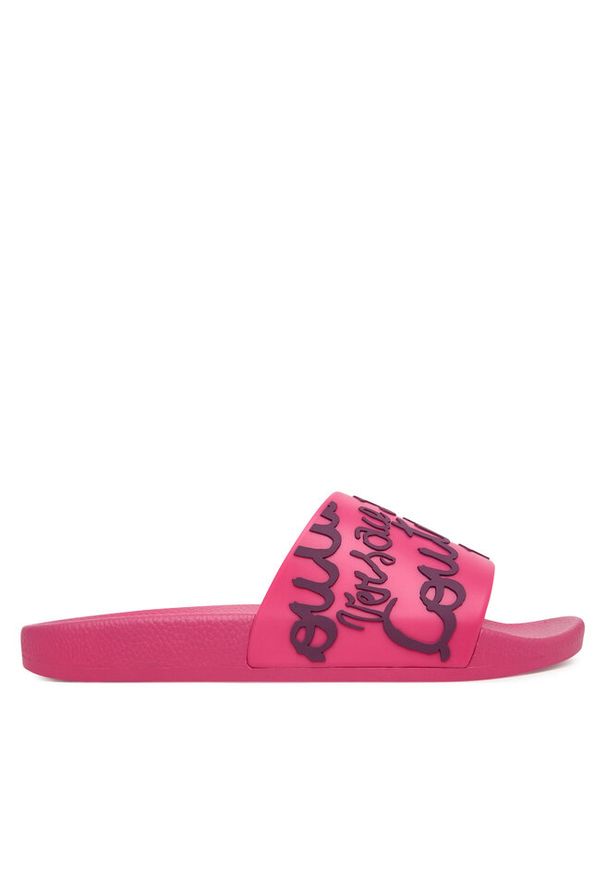 Klapki Versace Jeans Couture. Kolor: różowy