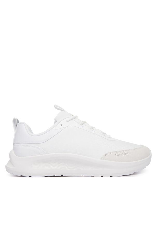 Sneakersy Calvin Klein. Kolor: biały