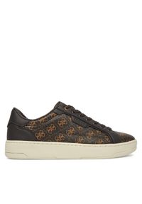 Sneakersy Guess. Kolor: brązowy