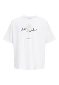 Jack & Jones T-Shirt Eterna 12295526 Biały Regular Fit. Kolor: biały. Materiał: bawełna #2