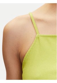 Puma Top Ess 629771 Zielony Slim Fit. Kolor: zielony. Materiał: bawełna #3