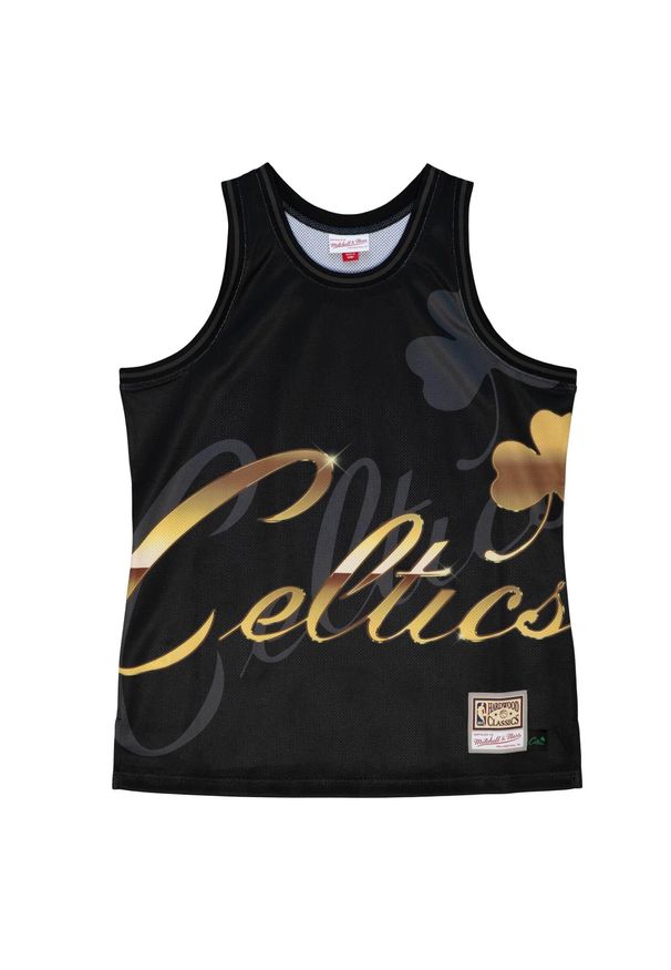 Mitchell & Ness - Tank top Boston Celtics NBA Big Face 4.0 Fashion. Kolor: czarny. Sport: koszykówka