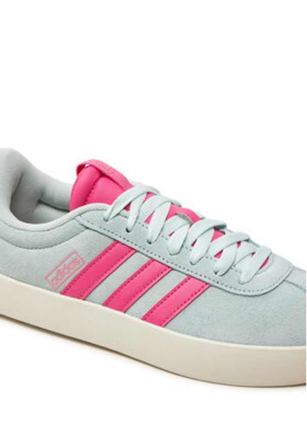 Adidas - adidas Sneakersy Vl Court 3.0 JP5326 Zielony. Kolor: zielony. Materiał: zamsz, skóra