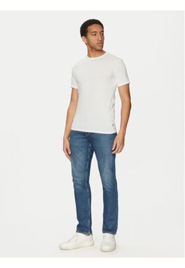 Calvin Klein Underwear Komplet 3 t-shirtów LV00NB4185 Kolorowy Regular Fit. Materiał: syntetyk, bawełna. Wzór: kolorowy