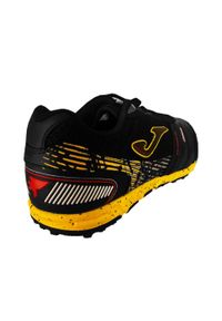 Joma - Męskie Skórzane Buty Piłkarskie Mundial. Kolor: żółty, wielokolorowy, czarny. Materiał: skóra. Sport: piłka nożna #2