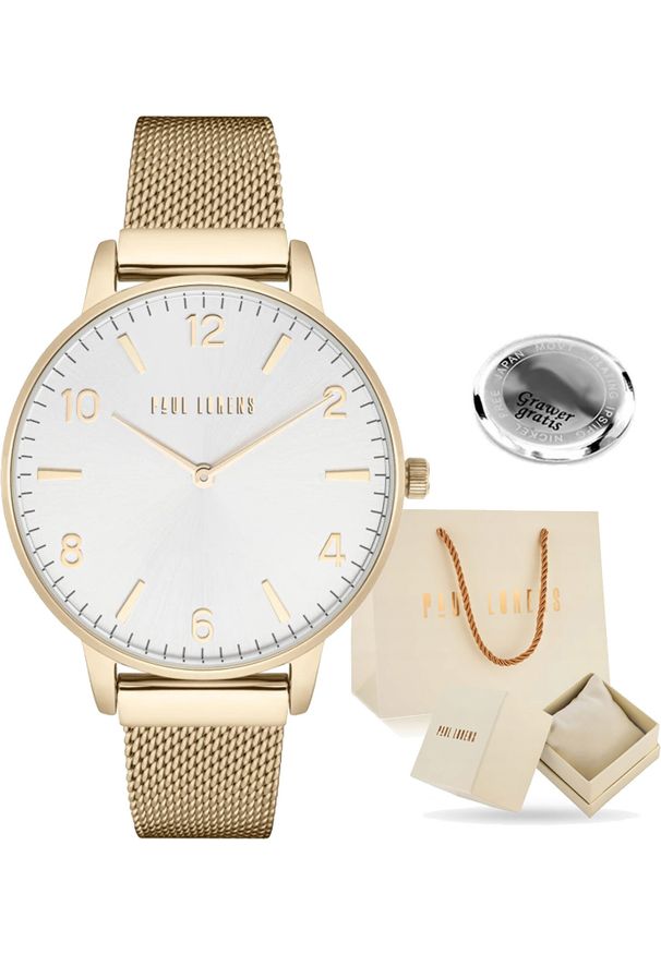 Zegarek damski Paul Lorens JASMIN-3D1 Z GRAWEREM