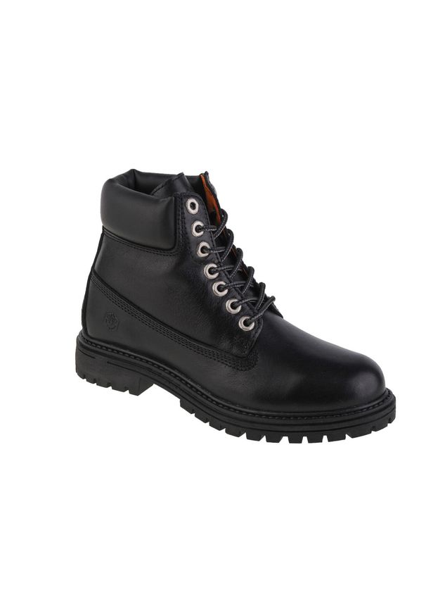 Trapery damskie, Lumberjack River 2. Kolor: czarny. Sport: turystyka piesza