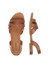 Lasocki Sandały CEO-WI23-RUPIA-14 Brązowy. Kolor: brązowy. Materiał: skóra #4