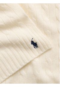 Polo Ralph Lauren Szalik 455956296002 Écru. Materiał: wełna, materiał