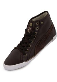 Puma Corsica Mid 38 Damskie buty sportowe ze skóry. Kolor: wielokolorowy. Materiał: skóra. Sezon: wiosna, jesień. Sport: turystyka piesza
