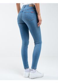 Big-Star - Jeansy damskie skinny niebieskie Adela 367. Kolor: niebieski. Sezon: lato #4