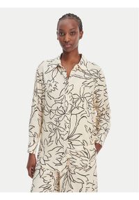 Seafolly Koszula Hothouse Flowers 55648-TO Écru Relaxed Fit. Materiał: wiskoza #1