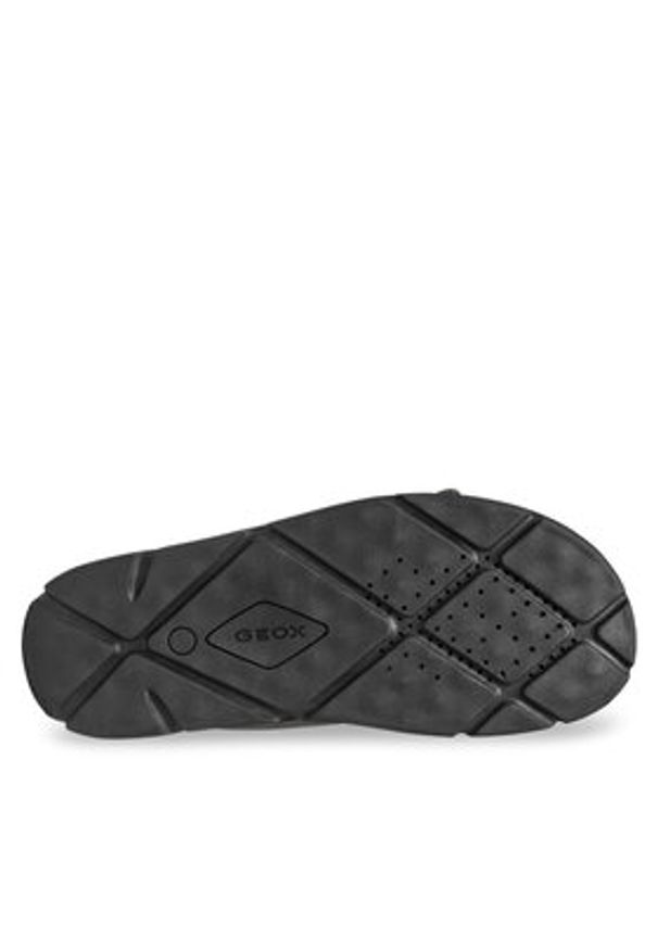 Geox Klapki U Xand 2S U46BGA 00032 C9999 Czarny. Kolor: czarny. Materiał: skóra, nubuk