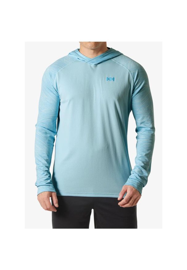 Bluza termoaktywna męska Helly Hansen LIFA Active Solen GR Hoodie. Kolor: niebieski